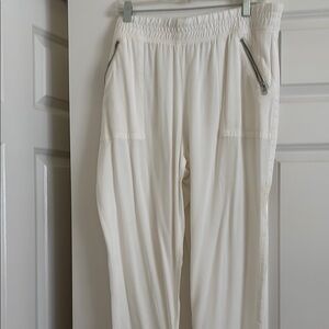 Chico's White Track Pants
